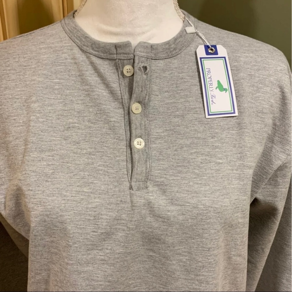 Properly Tied Henley Shirt - Picture 2 of 3